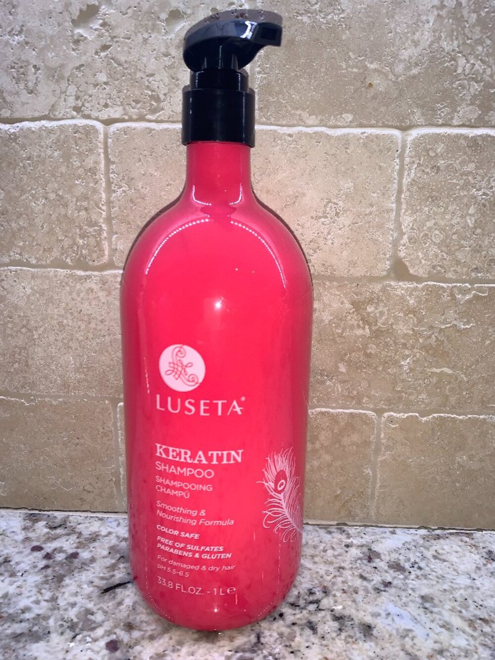 Luseta Keratin Shampoo 33.8 oz - NEW w/ pump